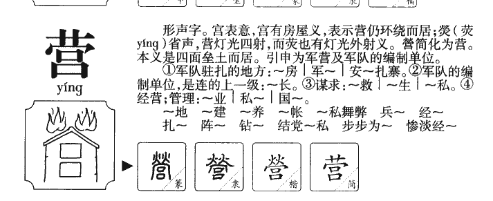 营字五行属什么-营字起名的寓意-营字意思