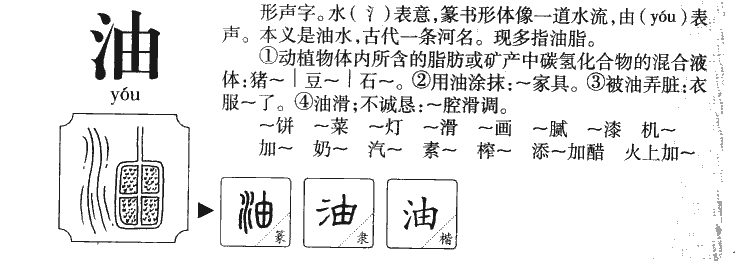 油字五行属什么-油字起名的寓意-油字意思