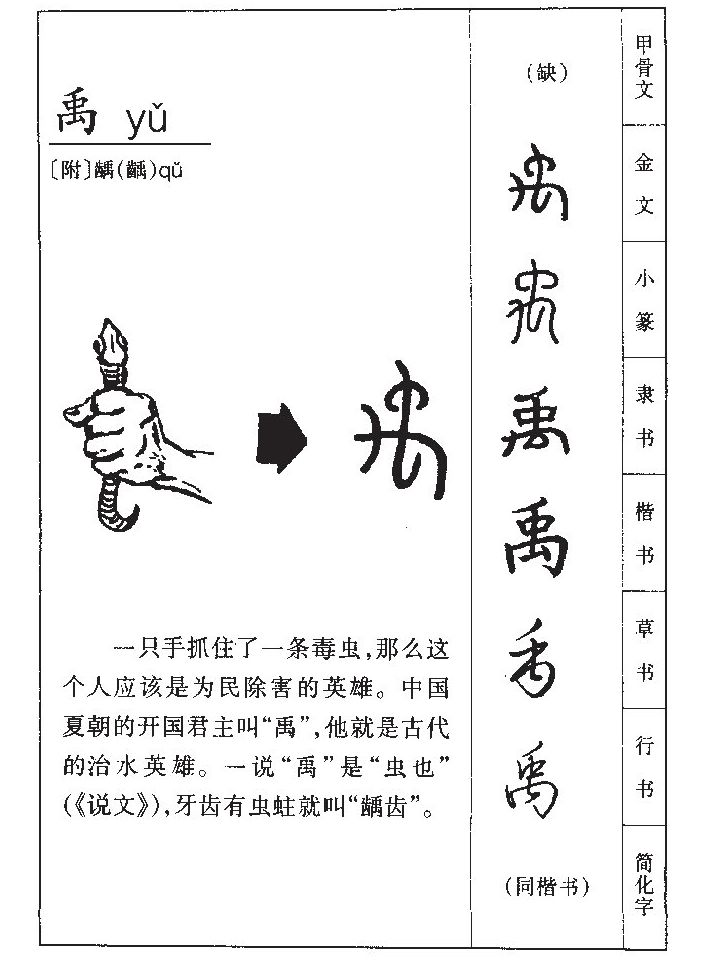 禹字五行属什么-禹字起名的寓意-禹字意思