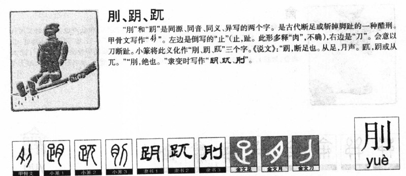 刖字五行属什么-刖字起名的寓意-刖字意思