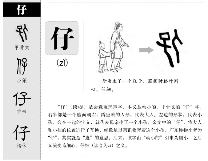 仔字五行属什么-仔字起名的寓意-仔字意思