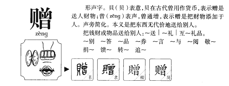 赠字五行属什么-赠字起名的寓意-赠字意思