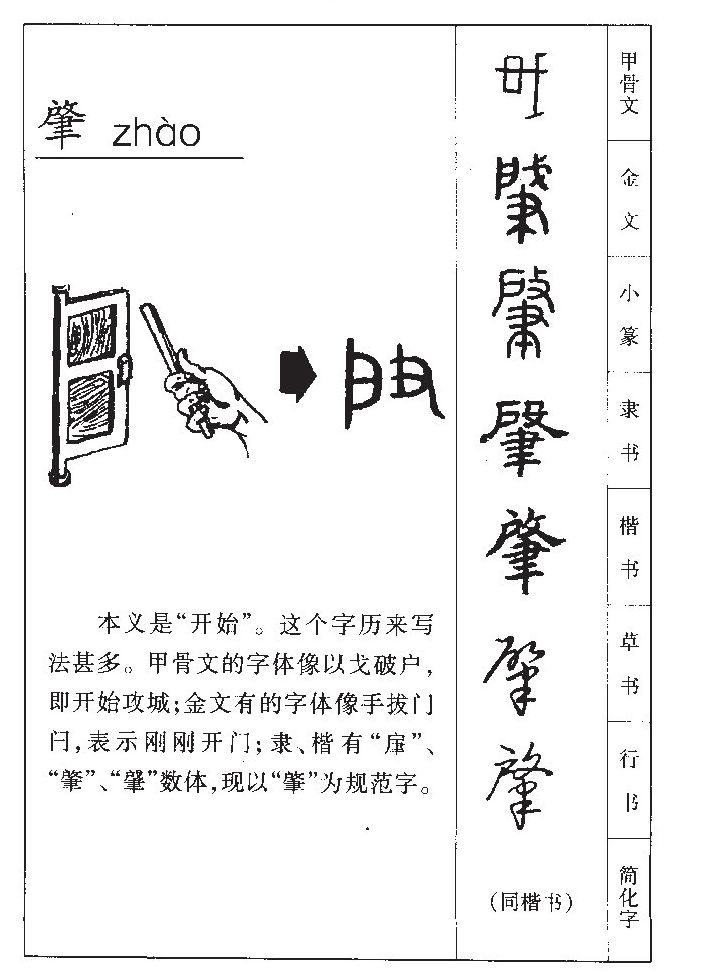 肇字五行属什么-肇字起名的寓意-肇字意思
