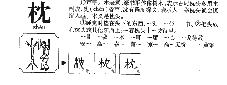枕字五行属什么-枕字起名的寓意-枕字意思