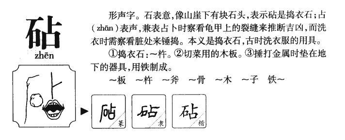 砧字五行属什么-砧字起名的寓意-砧字意思