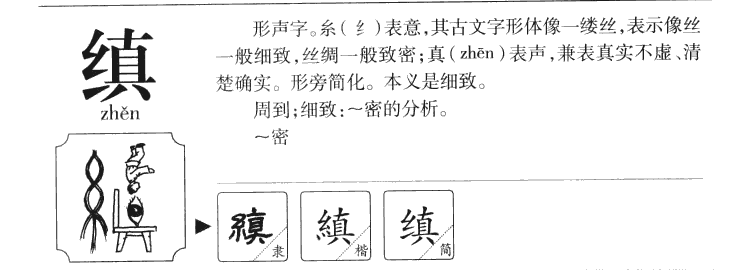 缜字五行属什么-缜字起名的寓意-缜字意思