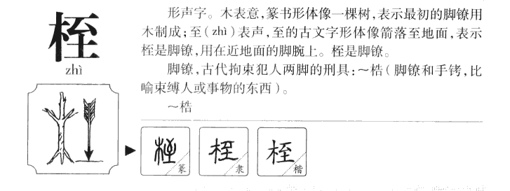 桎字五行属什么-桎字起名的寓意-桎字意思