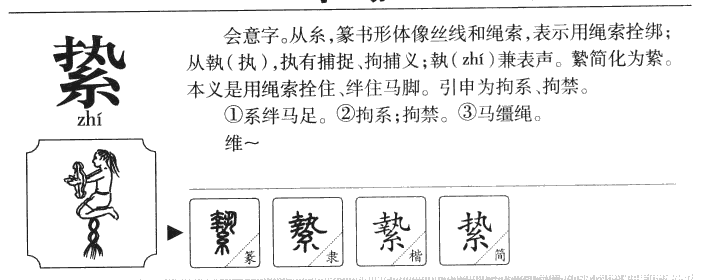 絷字五行属什么-絷字起名的寓意-絷字意思