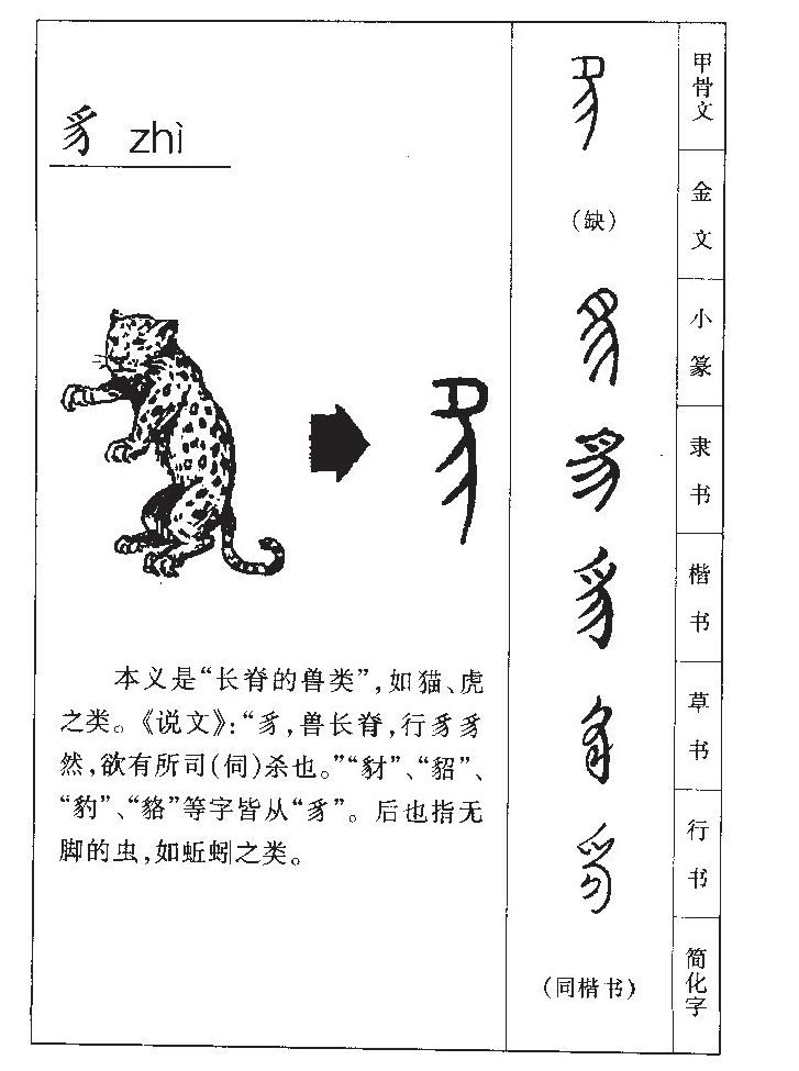 豸字五行属什么-豸字起名的寓意-豸字意思