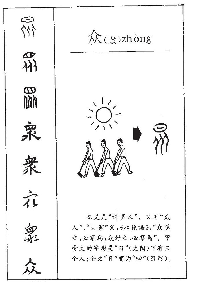 众字五行属什么-众字起名的寓意-众字意思