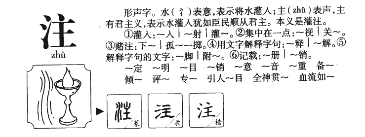 注字五行属什么-注字起名的寓意-注字意思