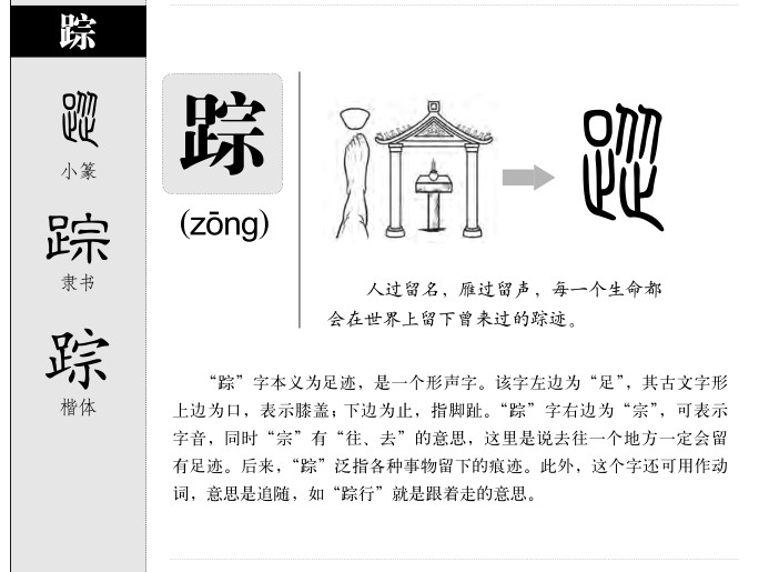 踪字五行属什么-踪字起名的寓意-踪字意思