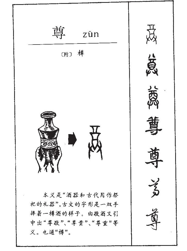 尊字五行属什么-尊字起名的寓意-尊字意思