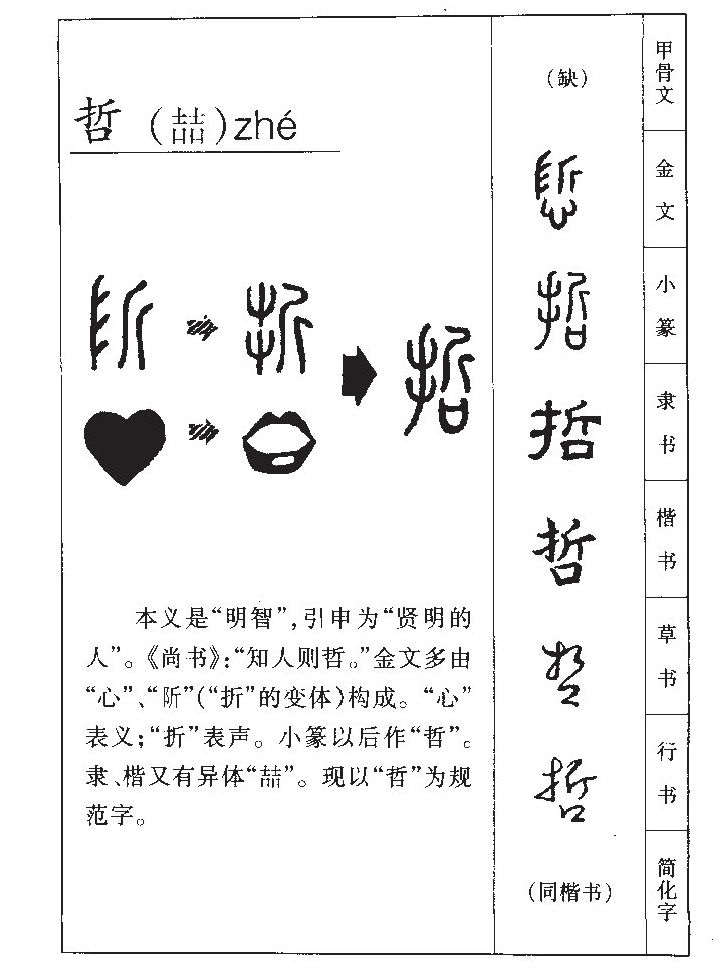 哲字五行属什么-哲字起名的寓意-哲字意思