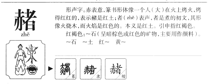 赭字五行属什么-赭字起名的寓意-赭字意思